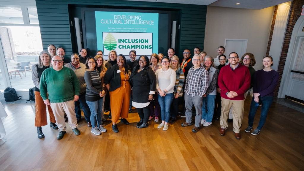 Attendees of the November 2023 Inclusion Champions program pose for a picture.