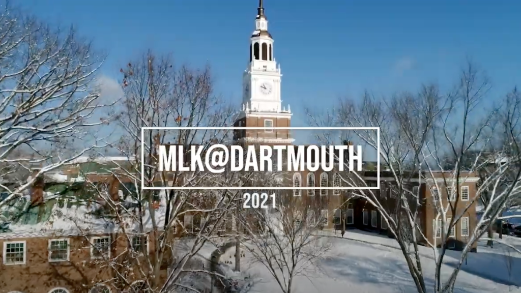 MLK@Dartmouth 2021 with Baker Tower