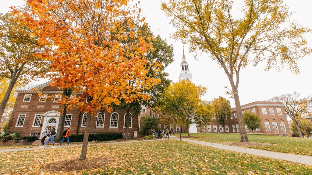 around campus
